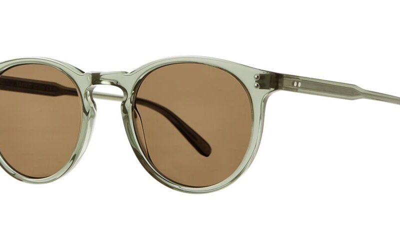 Garrett Leight Men's CARLTON SUN Juniper/Marigold Sunglasses Garrett Leight Men's CARLTON SUN Juniper/Marigold Sunglasses