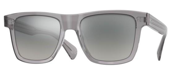 Oliver Peoples Men's CASIAN OV 5444SU Workman Grey/Silver Flash Shaded Sunglasses Oliver Peoples Men's CASIAN OV 5444SU Workman Grey/Silver Flash Shaded Sunglasses