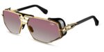 Cazal Men's 050 ANNIVERSARY EDITION Black-Gold/Pink Gradient Sunglasses