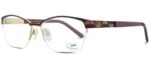 Cazal Men's 1255 Burgundy Eyeglasses