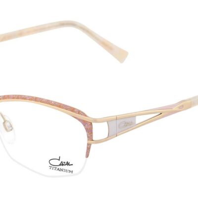 Cazal Men's 1281 Salmon Gold Eyeglasses