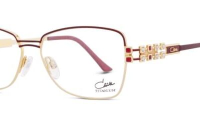 Cazal Men's 4289 Burgundy Eyeglasses