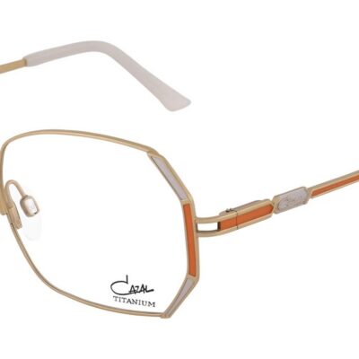 Cazal Men's 4312 Orange Gold Eyeglasses