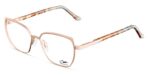 Cazal Men's 4318 Rose Gold-Amber Eyeglasses