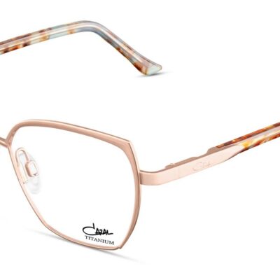 Cazal Men's 4318 Rose Gold-Amber Eyeglasses