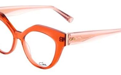 Cazal Unisex 5000 Transparent Copper Rose Eyeglasses