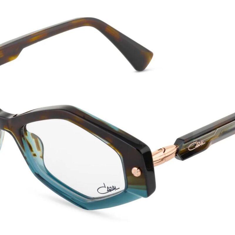 Cazal Men's 5016 Havana-Aquamarina-Rosegold Eyeglasses Cazal Men's 5016 Havana-Aquamarina-Rosegold Eyeglasses