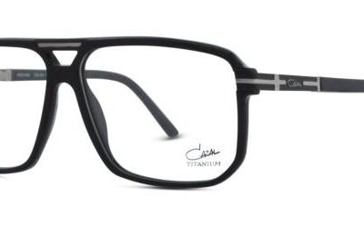 Cazal Men's 6022 Black Ruthenium Eyeglasses