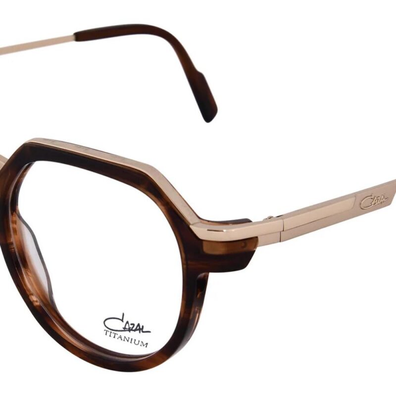 Cazal Men's 6029 Havana Gold Eyeglasses Cazal Men's 6029 Havana Gold Eyeglasses
