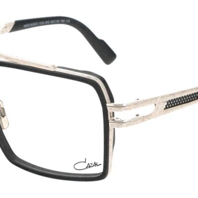 Cazal Unisex 6033 Black-Silver Eyeglasses