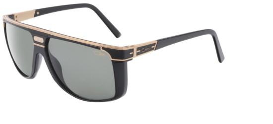 Cazal Men's 673 Black Gold/Green Sunglasses Cazal Men's 673 Black Gold/Green Sunglasses