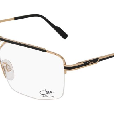 Cazal Men's 7098 Black Gold Eyeglasses