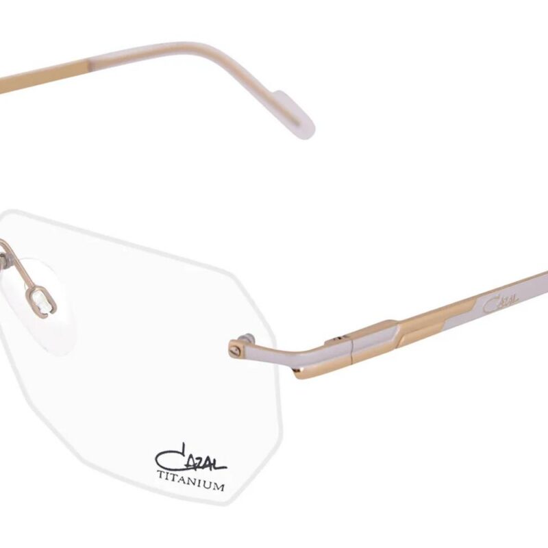 Cazal Men's 7102 Gold Silver Eyeglasses Cazal Men's 7102 Gold Silver Eyeglasses