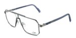 Cazal Men's 7111 Night Blue-Gunmetal Eyeglasses
