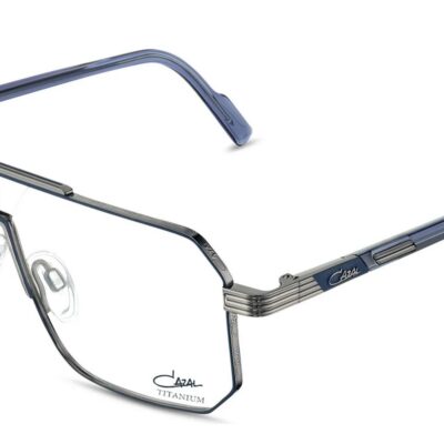 Cazal Men's 7111 Night Blue-Gunmetal Eyeglasses
