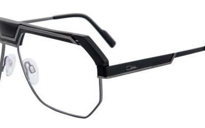 Cazal Men's 790 Black Ruthenium Eyeglasses