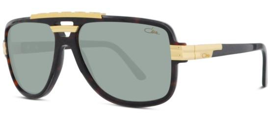 Cazal Men's 8037 Havana Gold/Green Sunglasses Cazal Men's 8037 Havana Gold/Green Sunglasses