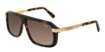 Cazal Unisex 8050 Havana Gold/Brown Sunglasses