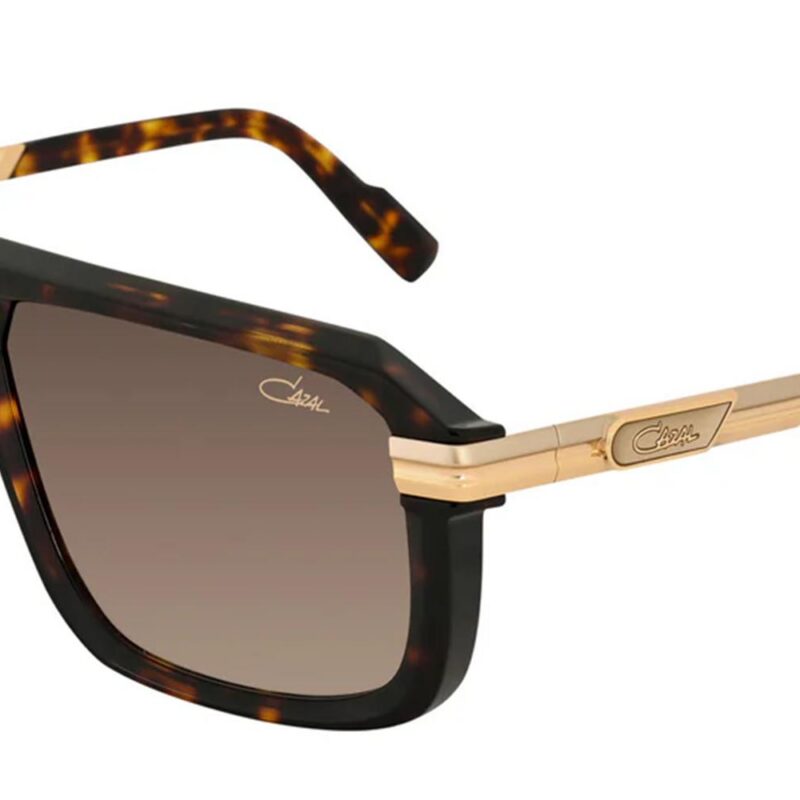 Cazal Unisex 8050 Havana Gold/Brown Sunglasses