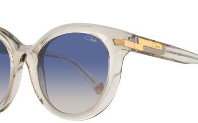 Cazal Women's 8500 LIMITED EDITION Transparent Grey/Blue Brown Shaded Cat2 Sunglasses