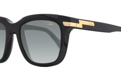 Cazal Men's 8501 Shiny Black/Grey Shaded Cat2 Sunglasses