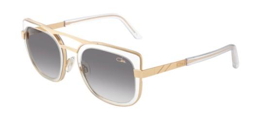 Cazal Men's 9078 Crystal Gold/Grey Shaded Sunglasses Cazal Men's 9078 Crystal Gold/Grey Shaded Sunglasses