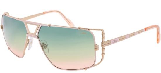 Cazal Men's 9093 Gold Rosewood/Green Shaded Sunglasses Cazal Men's 9093 Gold Rosewood/Green Shaded Sunglasses