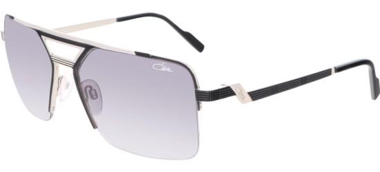 Cazal Men's 9102 Black Silver/Grey Sunglasses Cazal Men's 9102 Black Silver/Grey Sunglasses