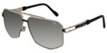 Cazal Unisex 9110 Black Silver/Grey Sunglasses