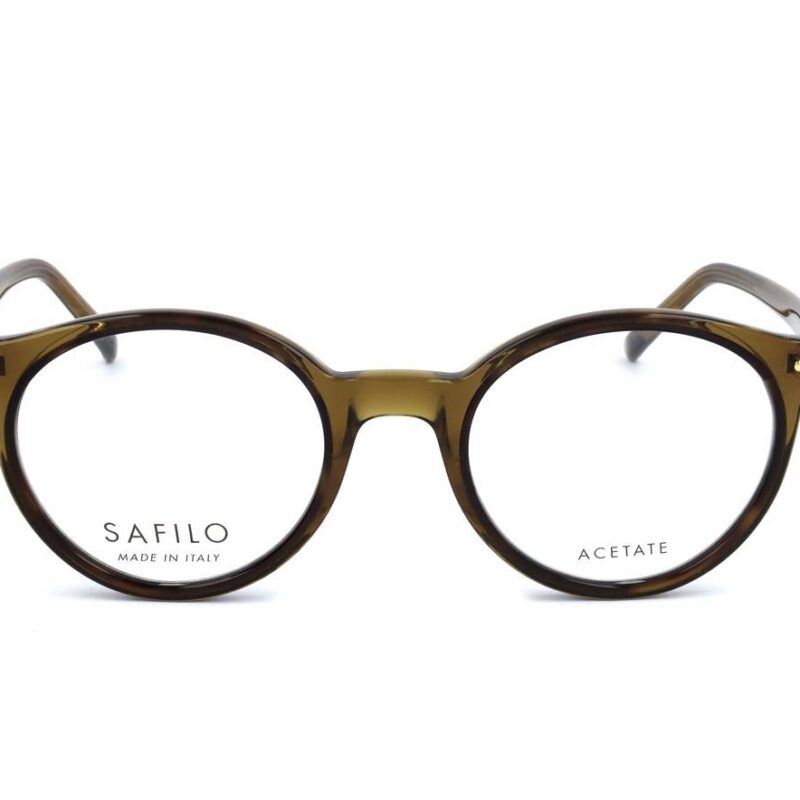 SAFILO CERCHIO 04 TR OLIVE GREEN MUSTARD SPOTTED Women's Eyeglasses SAFILO CERCHIO 04 TR OLIVE GREEN MUSTARD SPOTTED Women's Eyeglasses