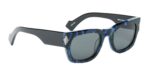 Marcelo Burlon County of Milan Men's CERI01M CALAFATE Blue Havana/Grey Cat. 3 Sunglasses