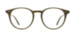 Garrett Leight Unisex CLUNE Olive Eyeglasses