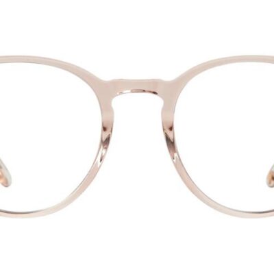 Garrett Leight Unisex CLUNE Shell Crystal Eyeglasses