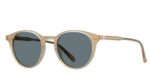 Garrett Leight Men's CLUNE SUN Blonde/Semi-Flat Blue Sunglasses