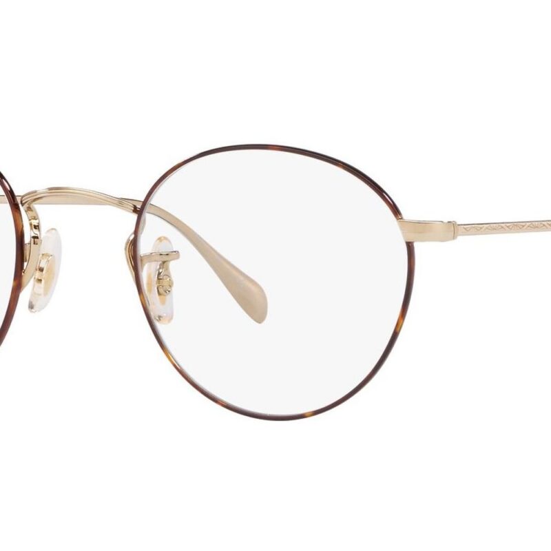 Oliver Peoples Men's COLERIDGE OV 1186 Havana Pale Gold Eyeglasses