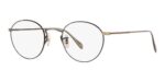Oliver Peoples Men's COLERIDGE OV 1186 Black Gold Eyeglasses