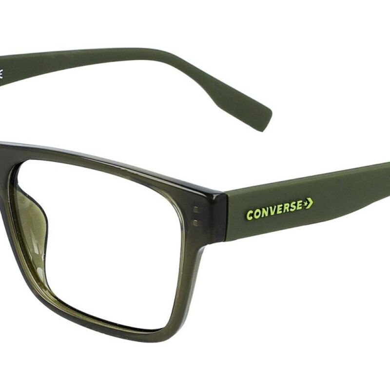Converse Men's CV5015 Crystal Dark Moss Eyeglasses Converse Men's CV5015 Crystal Dark Moss Eyeglasses