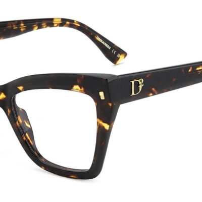 Dsquared2 Women's D2 0152 Havana Eyeglasses