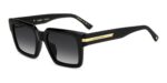 Dsquared2 Men's D2 0161/G/S Black/Grey Shaded Sunglasses