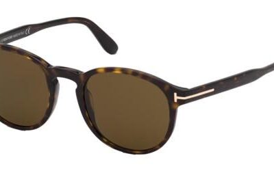 Tom Ford Men's DANTE FT 0834 Dark Havana/Roviex Sunglasses