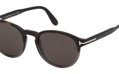 Tom Ford Men's DANTE FT 0834 Dark Havana Grey/Smoke Sunglasses