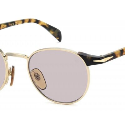 David Beckham Men's DB 1223/S Gold Honey Havana Sunglasses
