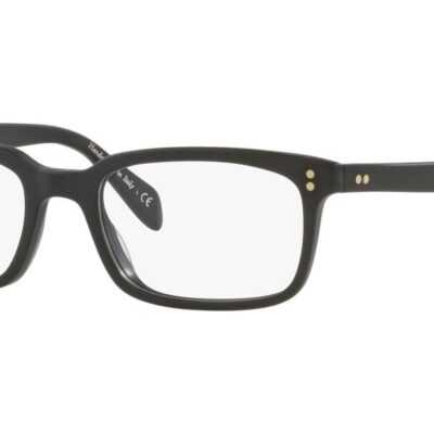 Oliver Peoples Men's DENISON OV 5102 Matte Black Eyeglasses
