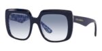 Dolce & Gabbana Women's DG 4414 Black/Blue Shaded Sunglasses