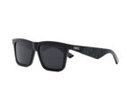 Dior Men's DIORB27 S1I Black/Solid Smoke Sunglasses
