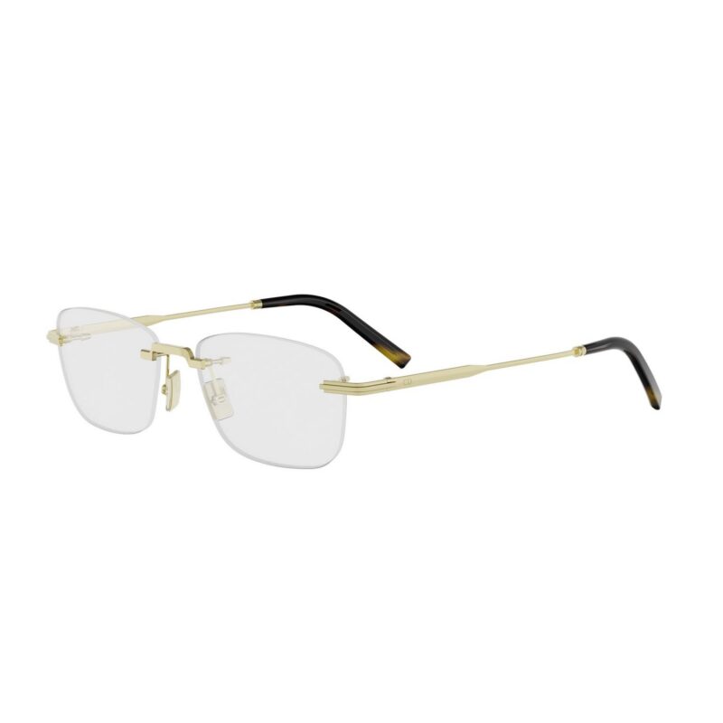 Dior Men's DIORBLACKSUITO S27U Gold Eyeglasses Dior Men's DIORBLACKSUITO S27U Gold Eyeglasses