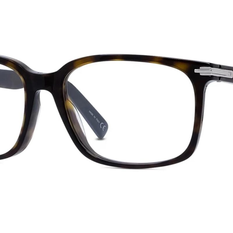 Dior Men's DIORBLACKSUITO SI Dark Havana Eyeglasses Dior Men's DIORBLACKSUITO SI Dark Havana Eyeglasses