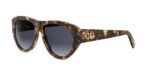 Dior Women's DIORGLOW A1I Havana/Grey Sunglasses
