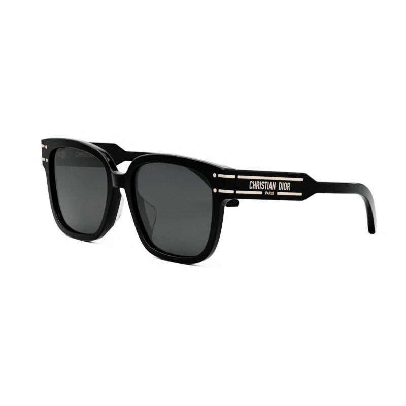 Dior Women's DIORSIGNATURE S7F Black/Solid Smoke Sunglasses