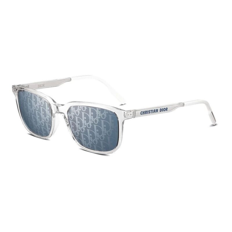 Dior Unisex DIORTAG SU Crystal/Silver Dioroblique Sunglasses